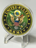 Army Colorized Silver Eagle