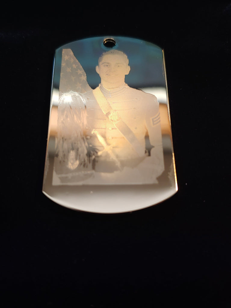 Custom Photo Dog Tag