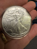 Direct to Coin Engraved 2024 Silver Eagle