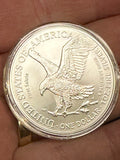 Direct to Coin Engraved 2024 Silver Eagle