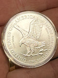 Direct to Coin Engraved 2025 Silver Eagle