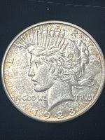 1923 Peace Silver dollar A31