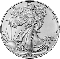 2024 Silver Eagle Silver Dollar