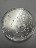 A9 2024 116BDE Colorized Silver Eagle