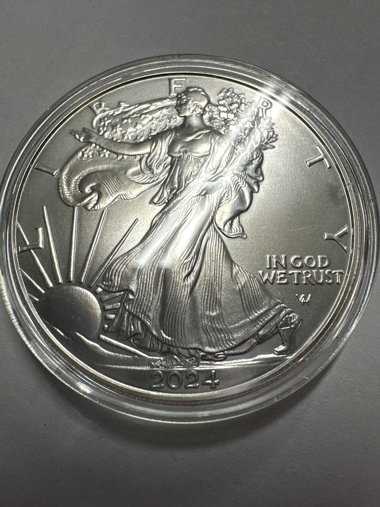 A8 2024 Norwich Colorized Silver Eagle