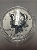 Peace Silver Dollar With Custom Engraving