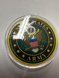 A4 2024 Army Colorized Silver Eagle