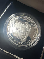 1997 Law Enforcement Commemorative Silver Dollar
