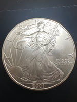 2001 American Silver Eagle