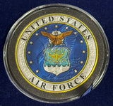 USAF/USSF 2 Coin Set - Limited Edition