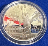 1986 Statue of Liberty Silver dollar.