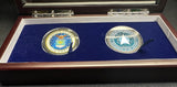 USAF/USSF 2 Coin Set - Limited Edition