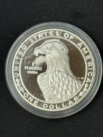1983 Los Angeles Olympics Commemorative Silver dollar A3