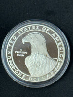 1983 Olympics Commemorative Proof Silver dollar A18