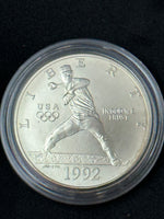 1992 Olympics commemorative silver dollar A57