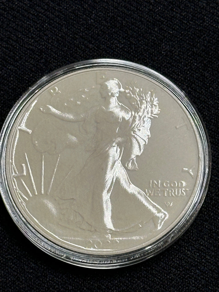 2022 Navy Colorized Silver Eagle