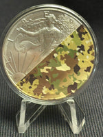 2023 Colorized Silver Eagle w/engraving