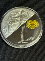 2023 Colorized Silver Eagle w/engraving