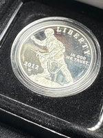 2012 Infantry Soldier Silver dollar