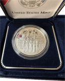 2002 USMA Centennial Silver Dollar w/personalization