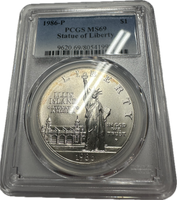 1986 Statue of Liberty Commemorative Silver Dollar