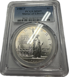 1986 Statue of Liberty Commemorative Silver Dollar