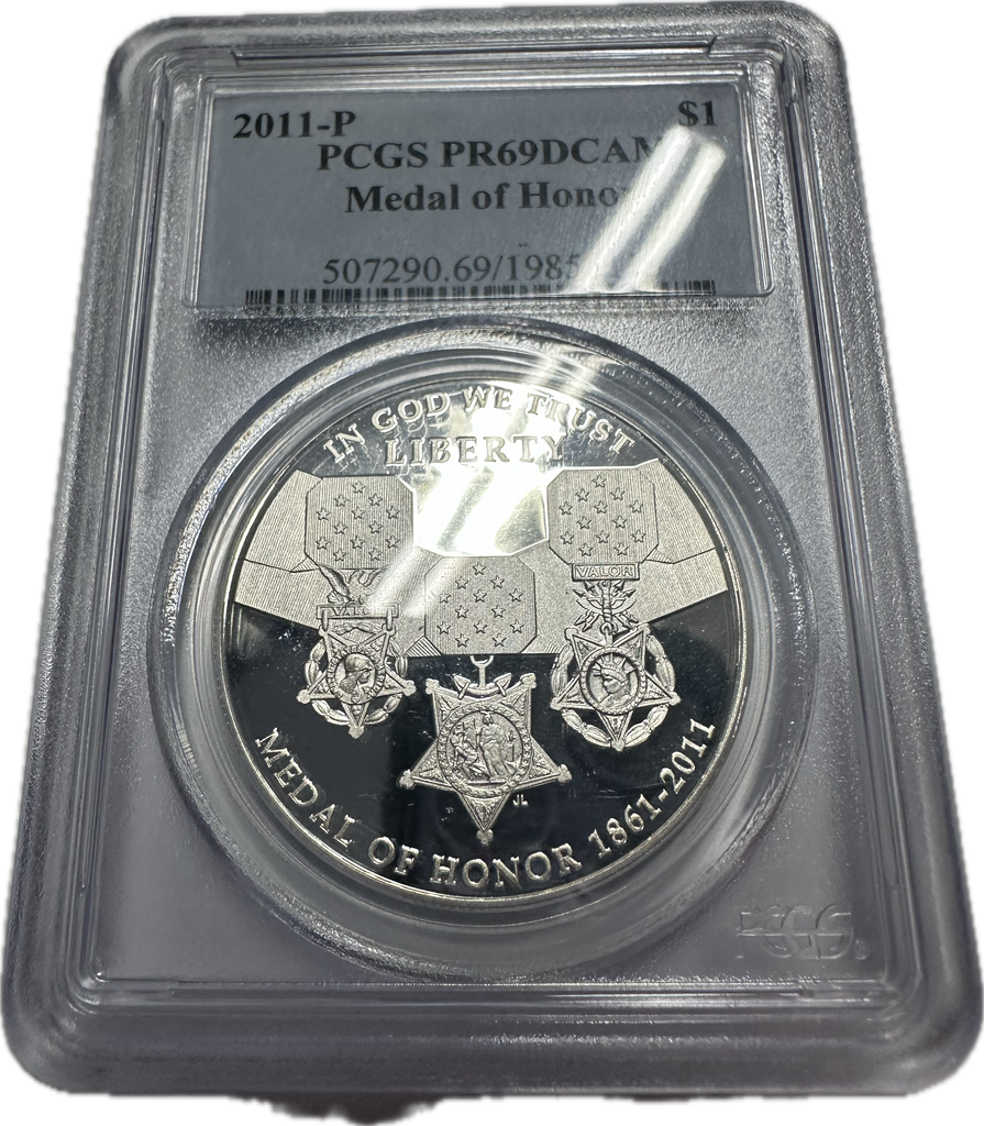 2011 Medal of Honor Commemorative Silver Dollar