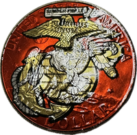 Colorized Ike Dollar (Non-Silver)