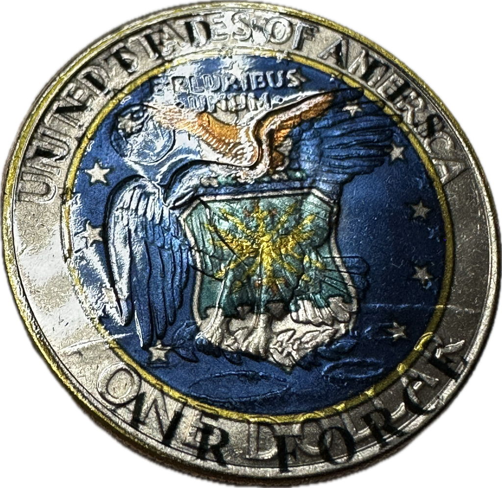 Colorized Ike Dollar (Non-Silver)