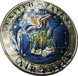 Colorized Ike Dollar (Non-Silver)