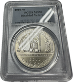 2010 Disabled Veterans Silver Dollar