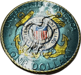 Colorized Ike Dollar (Non-Silver)