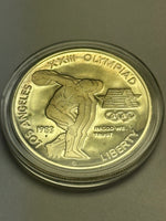1983 Los Angeles Olympics commemorative silver dollar  A12