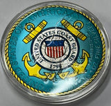 USCG Colorized Silver Eagle
