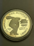 1983 Los Angeles Olympics commemorative silver dollar A13