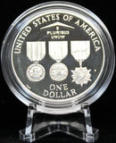 1994 US Veterans Commemorative Three-Coin Proof Set