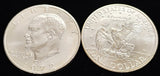 1972 Eisenhower Silver Dollar - Eisenhower Silver Dollars