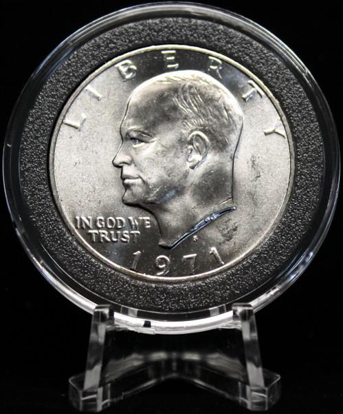 1971 Eisenhower Silver Dollar - Eisenhower Silver Dollars