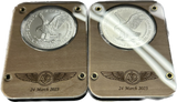 2023 American Silver Eagle with engraved case